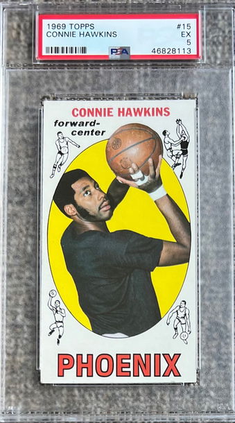 1969 Topps #15 Connie Hawkins PSA 5