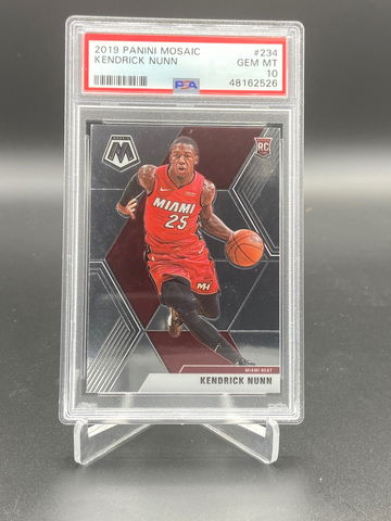 2019 Mosaic Kendrick Nunn PSA 10