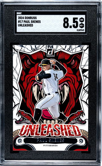 2024 Donruss #17 Paul Skenes Unleashed SGC 8.5