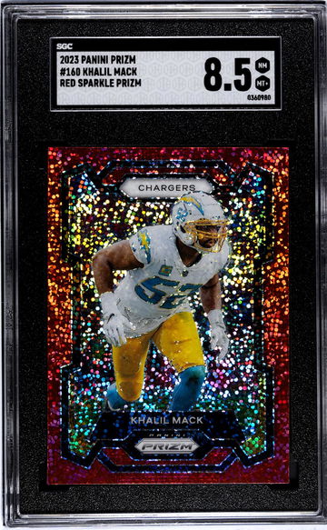 2023 Prizm #160 Khalil Mack SGC 8.5