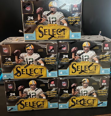 Lot of 5 NFL Select Blasters