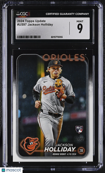 2024 Topps Update Jackson Holliday #US97 CGC 9