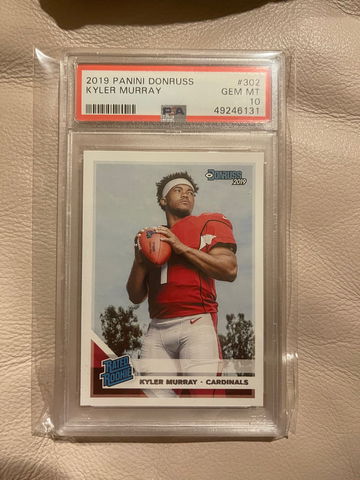 2019 Donruss Kyler Murray PSA 10 RC Rookie Card 🔥