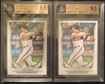 2014 Bowman Prospects Jose Abreu RC BGS 9.5