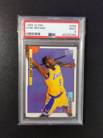 1996 Ultra #266 KOBE BRYANT  PSA9
