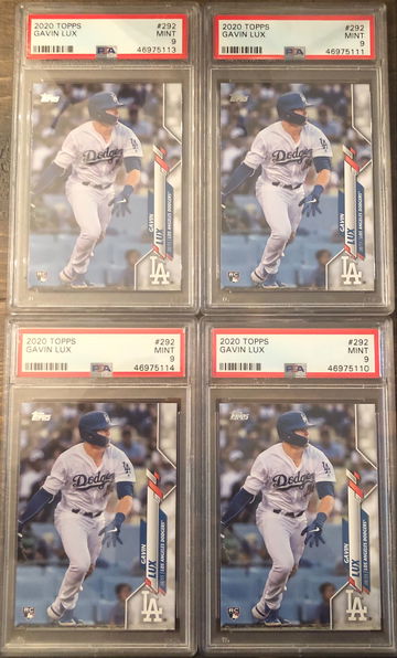 Gavin Lux Lot (x4)