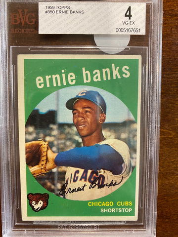 1959 Topps Ernie Banks BVG 4