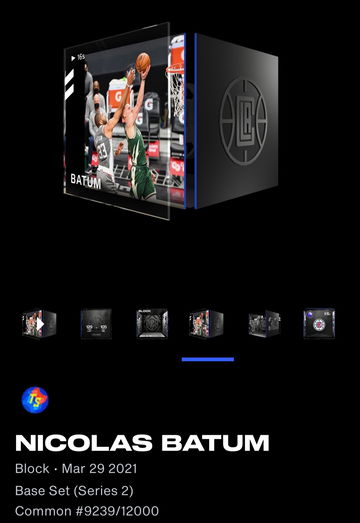 Nicolas Batum Top Shot