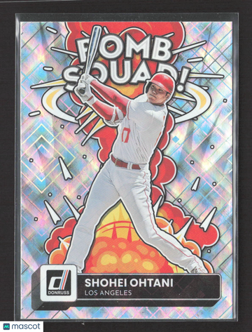 2022 Panini Donruss Shohei Ohtani #BS - 3 Diamond Parallel/Variety 10 Donruss
