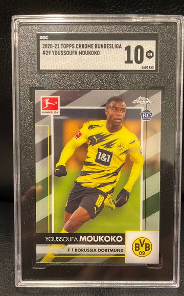 2021 Topps Chrome Youssoufa Moukoko