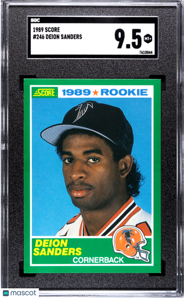 1989 Score Deion Sanders #246 SGC 9.5