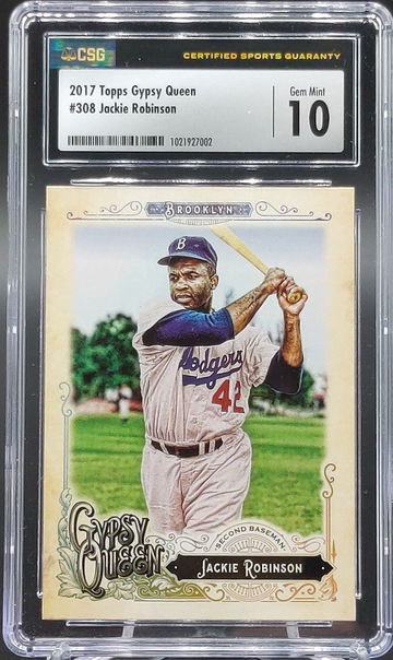 2017 Topps Gypsy Queen SP #308 Jackie Robinson 