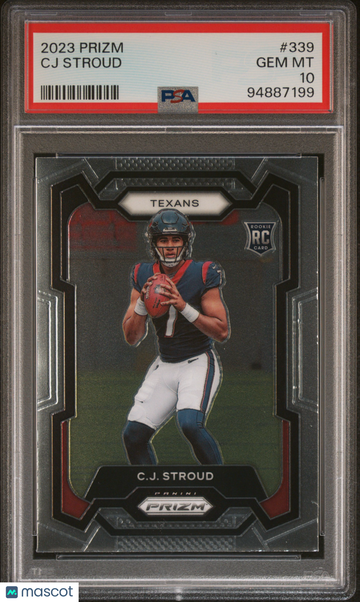 2023 Panini Prizm CJ Stroud #339 PSA 10