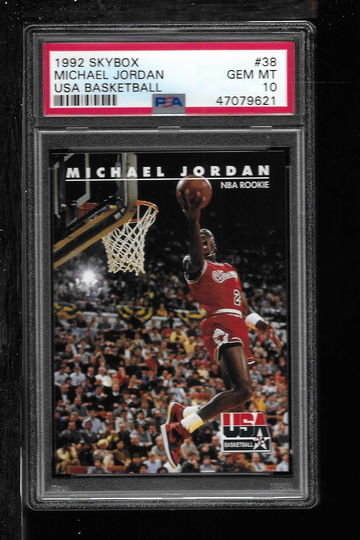 1992 SKYBOX MICHAEL JORDAN #38