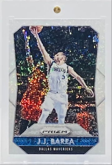 2015/16 Panini Prizm J.J. BAREA White Sparkle Rewards Refractor Mavericks #80.   2015 Prizim First year White Sparkle  