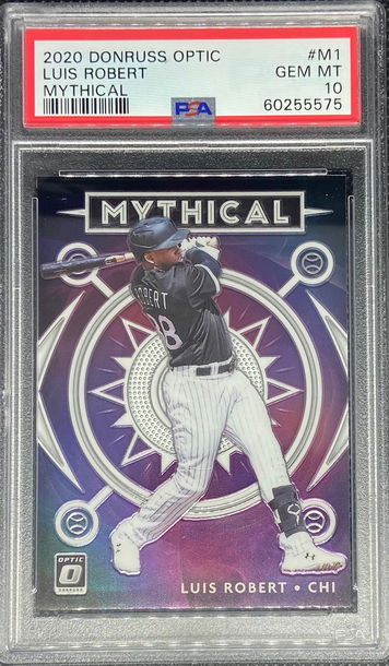 2020 Donruss Optic Mythical Luis Robert PSA 10 Chicago White Sox
