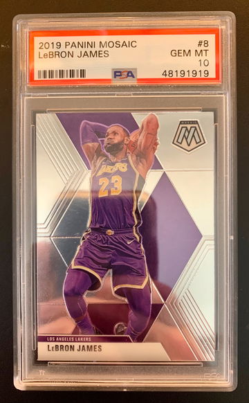 2019 Panini Mosaic - Lebron James - PSA 10 
