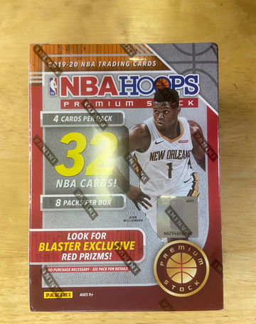 2019-2020 Panini NBA Hoops Premium Stock Blaster (1 box)