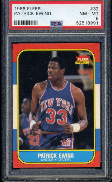 1986 FLEER 32 EWING RC