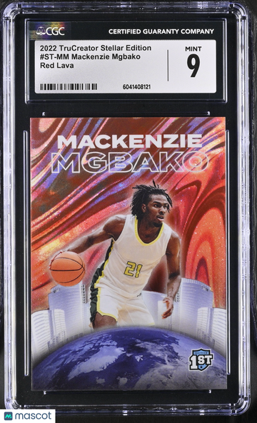 2022 TruCreator Stellar Edition Mackenize Mgbako 6/25 #ST-MM CGC 9