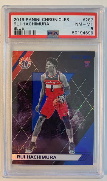 2019 chronicals Rui Hachimura blue /99 nm-mt 8 