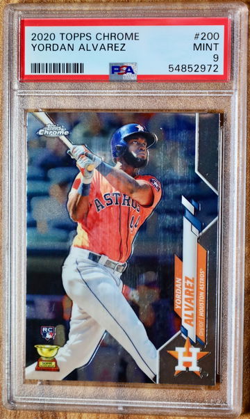 2020 Topps Chrome Yordan Alvarez