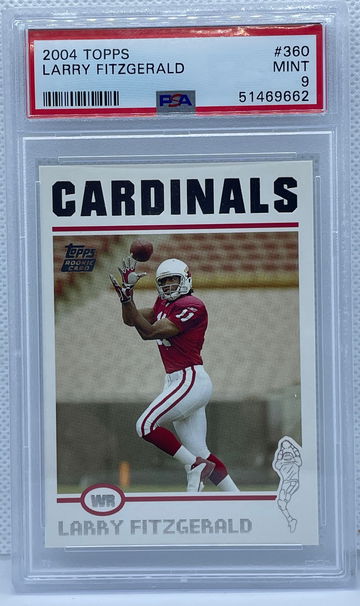 2004 Topps Larry Fitzgerald #360 PSA 9 MINT