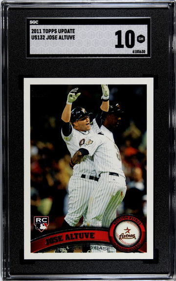 2011 Topps Update Jose Altuve SGC 10