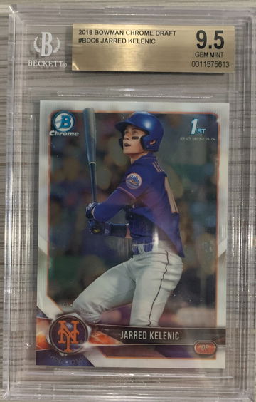 2018 Bowman Draft Chrome Jarred Kelenic bgs 9.5