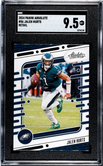 2024 Panini Absolute #86 Jalen Hurts Retail SGC 9.5