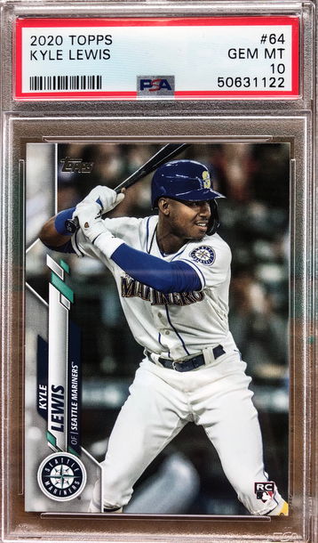 2020 Topps Kyle Lewis PSA 10