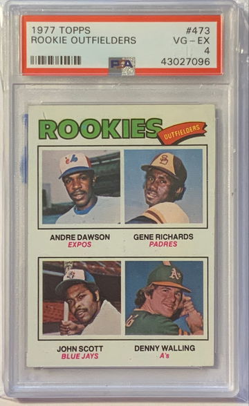 1977 Topps Andre Dawson Rookie PSA 4
