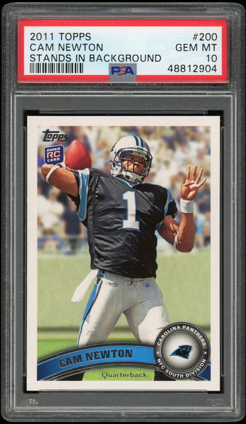 2011 Topps Cam Newton #200 RC PSA 10