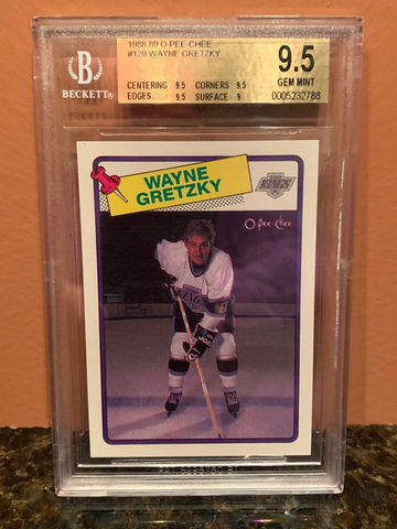 1988-89 O-PEE-CHEE OPC Wayne Gretzky #120 BGS 9.5 GEM MINT (Low Pop - 1 Higher!)