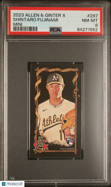 2023 Topps Allen & Ginter X Shintaro Fujinami #297 PSA 8