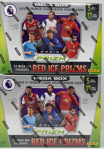 Prizm EPL 2020-21 Mega Box (two) x2 