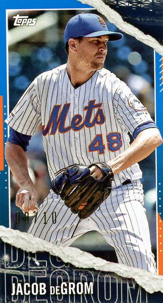 2020 Topps RIP Jacob deGrom #M-50 /10