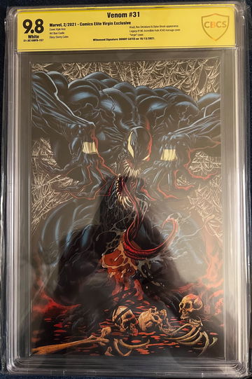 Venom #31 Comics Elite Virgin Signed