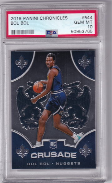 2019 Panini Chronicles Bol Bol Crusade #544 PSA 10