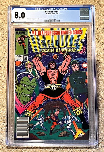 Hercules Prince of Power #1 CGC 8.0