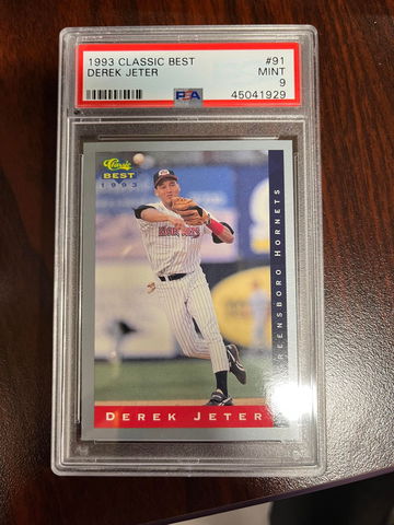 1993 Classic Best #91 Jeter PSA 9