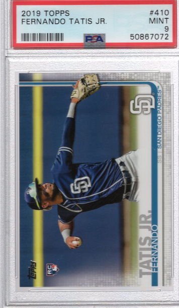 2019 Topps Fernando Tatis Jr. Padres RC