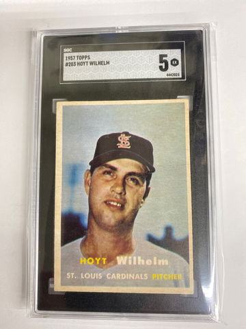 1957 Topps #203 Hoyt Wilhelm 