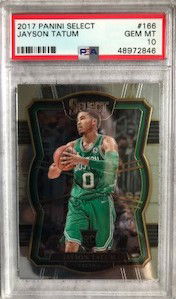2017 Jayson Tatum Select Premier Level PSA 10