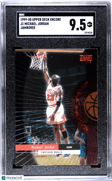 1999 Upper Deck Encore Michael Jordan #J1 Jamboree SGC 9.5