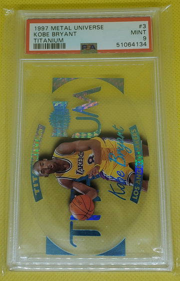 1998 Metal Universe Titanium #3 Kobe Bryant