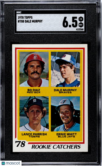 1978 Topps Dale Murphy #708 SGC 6.5