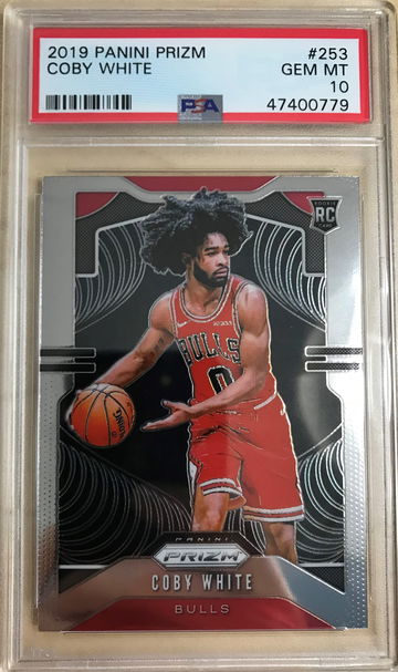 2019-20 Coby White Panini Prizm