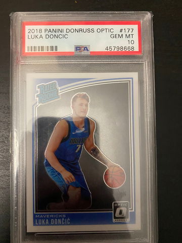 Luka Doncic Optic PSA 10