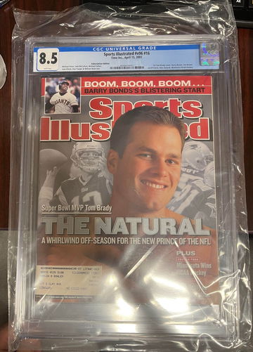 Sports Illustrated Volume 96 # 16 1st Tom Brady Cover !!!!!